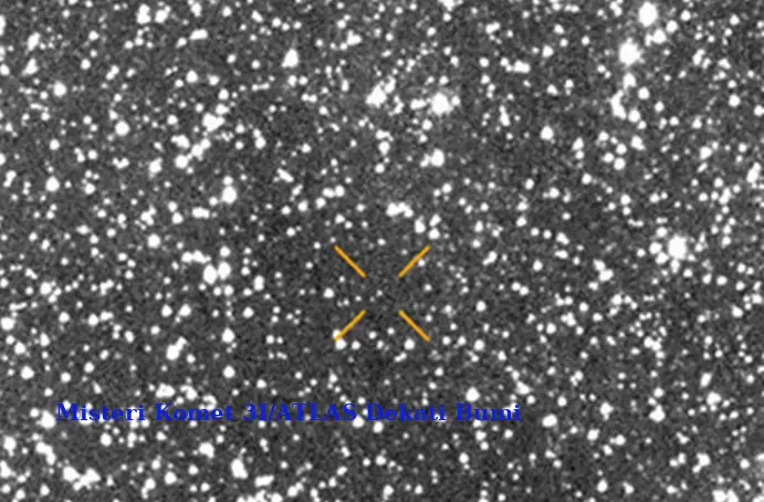 Misteri Komet 3I/ATLAS Dekati Bumi