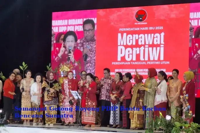 Semangat Gotong Royong PDIP Bantu Korban Bencana Sumatra