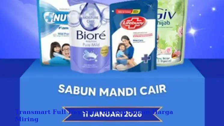Transmart Full Day Sale: Borong Sabun Harga Miring