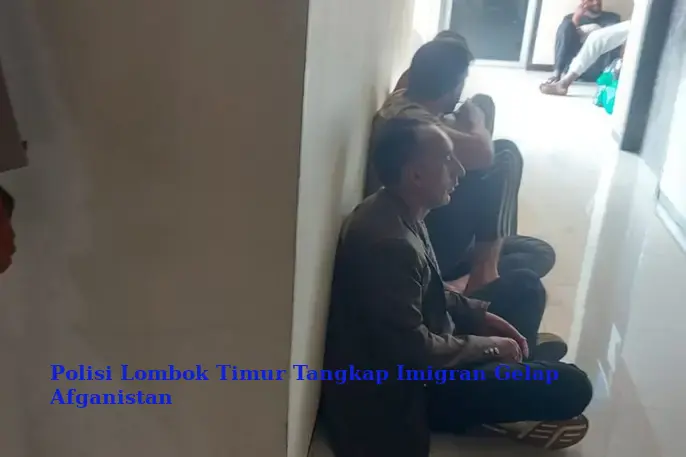 Polisi Lombok Timur Tangkap Imigran Gelap Afganistan