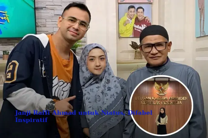 Janji Raffi Ahmad untuk Niatus, Difabel Inspiratif