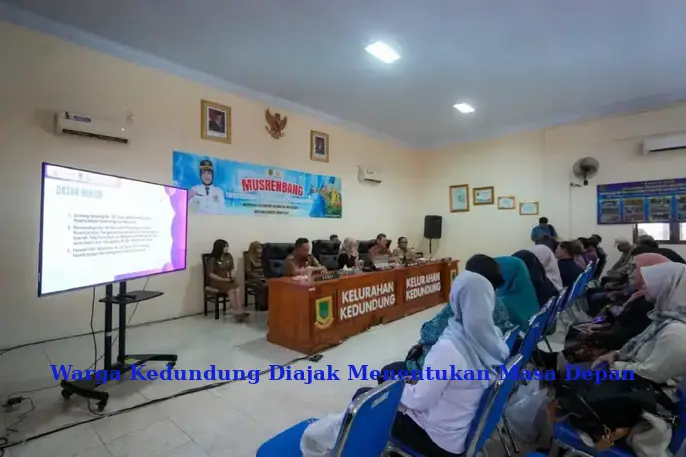 Warga Kedundung Diajak Menentukan Masa Depan