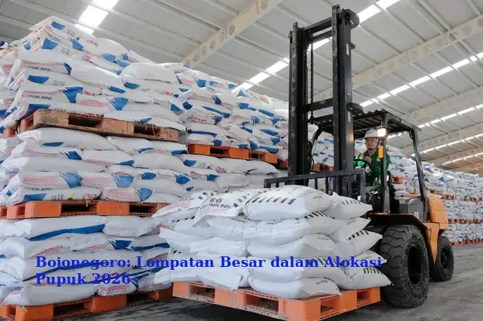 Bojonegoro: Lompatan Besar dalam Alokasi Pupuk 2026