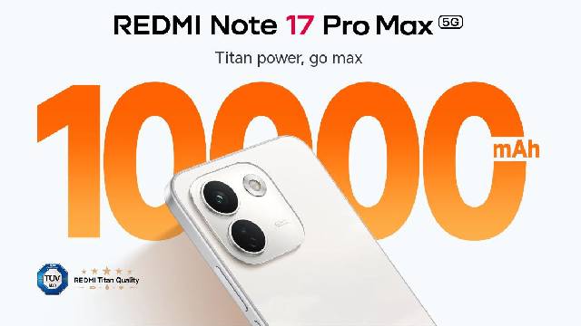 baterai 10 000mah - ilustrasi berita Redmi Note 17 Pro Max 5G meluncur dengan baterai 10.000mAh silicon-carbon —…