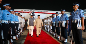 peran indonesia - ilustrasi berita Prabowo Mendarat di New Delhi, Tegaskan Upaya Peran Indonesia di KTT BRICS ke-18